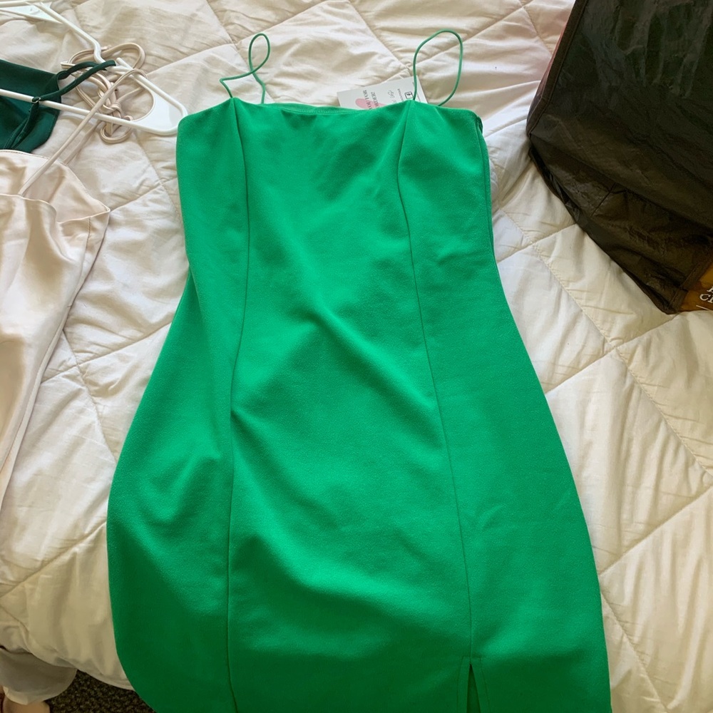 Green dress NWT